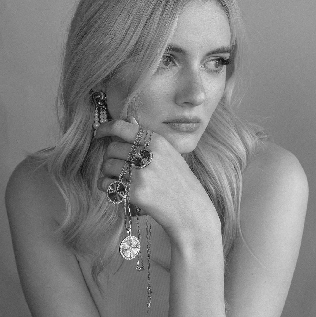 labyrinth pendant necklace, symbolic jewelry, meaningful gifts for women