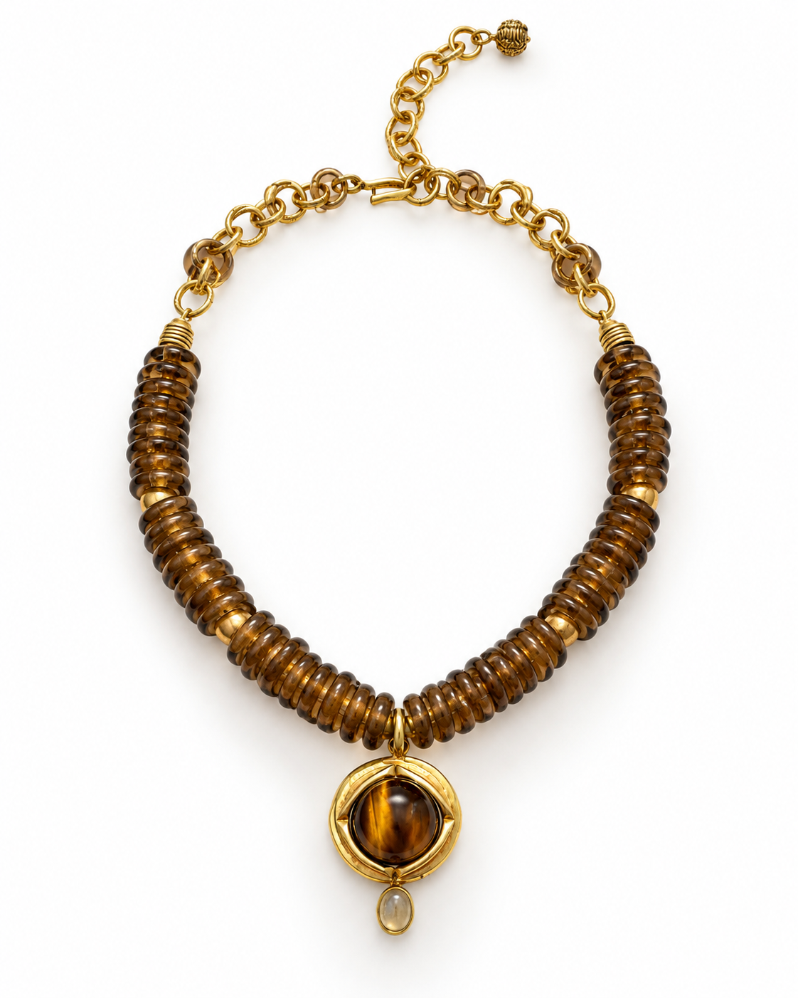 TIGER'S EYE NECKLACE
