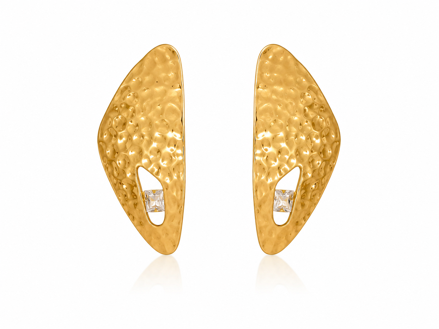 HAMMERED EARRINGS
