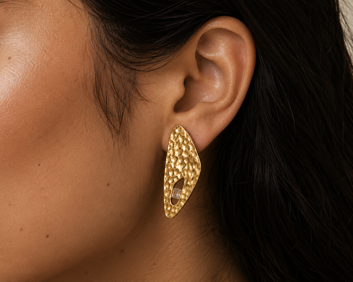 HAMMERED EARRINGS