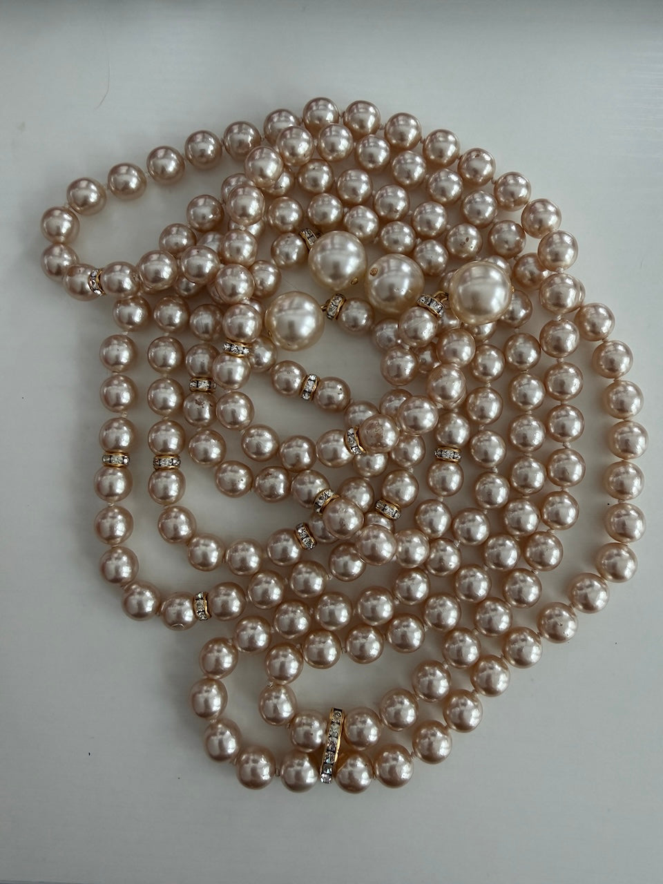 Faux Pearl Necklace -2