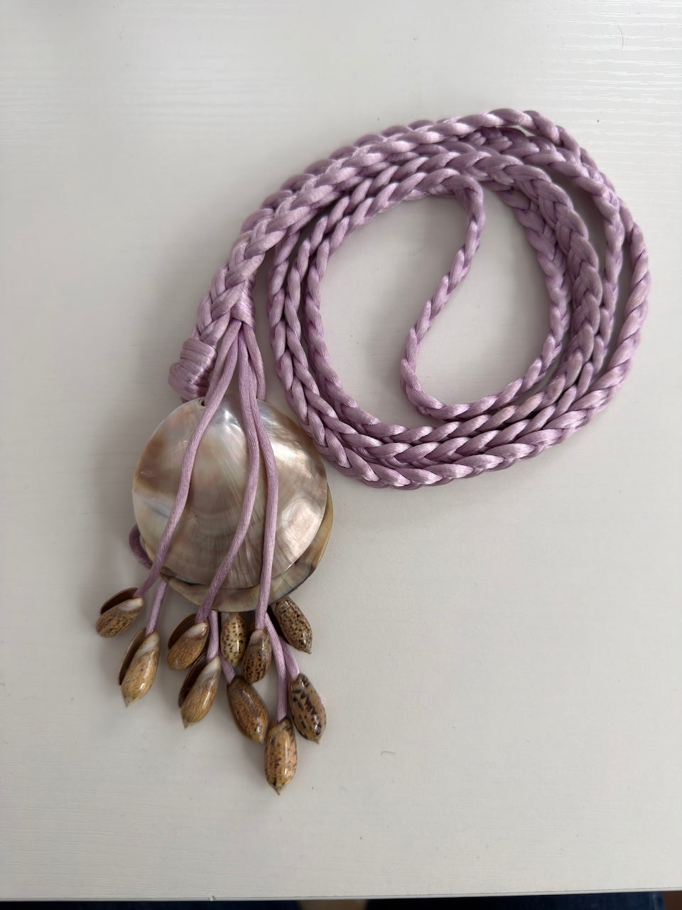 Purple Shell Belt